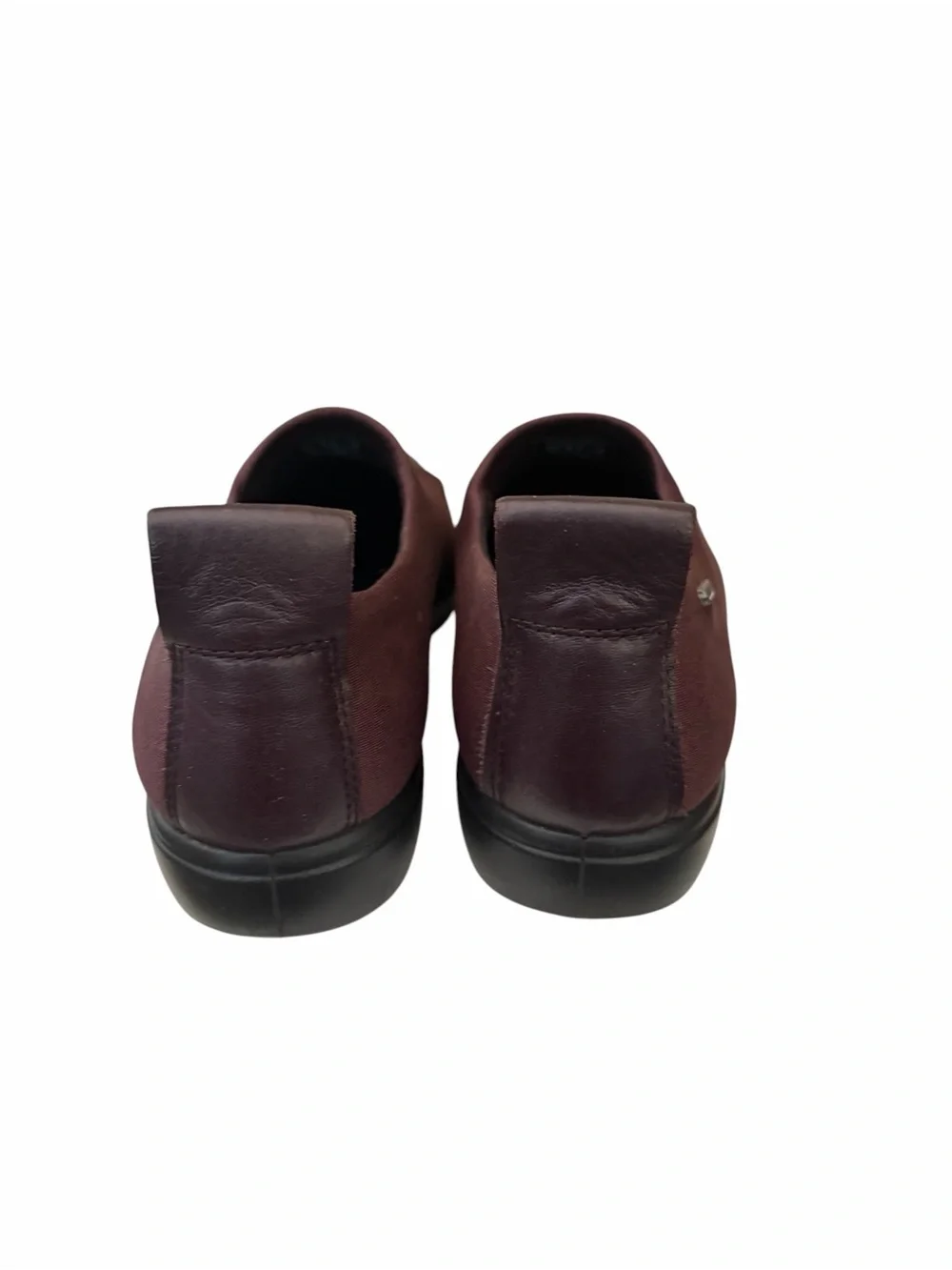 Ecco Soft 7 Wedge Gore-Tex Slip-On Sneakers Shoes Burgundy US 7 Women's